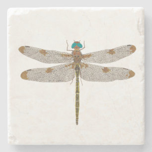Dessous-de-verre En Pierre Prince Baskettail Dragonfly Coaster