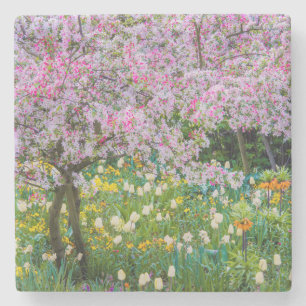 Dessous-de-verre En Pierre Printemps dans le jardin de Claude Monet