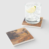 Dessous-de-verre En Pierre Promenade II d'après-midi (Côté)