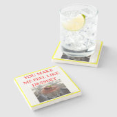 DESSOUS-DE-VERRE EN PIERRE PUDDING (Côté)