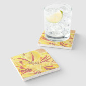 Dessous-de-verre En Pierre Puissance II de tulipe (Côté)