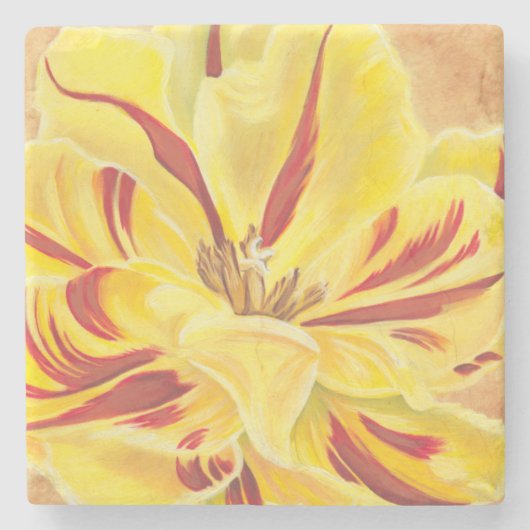 Dessous-de-verre En Pierre Puissance II de tulipe (Devant)