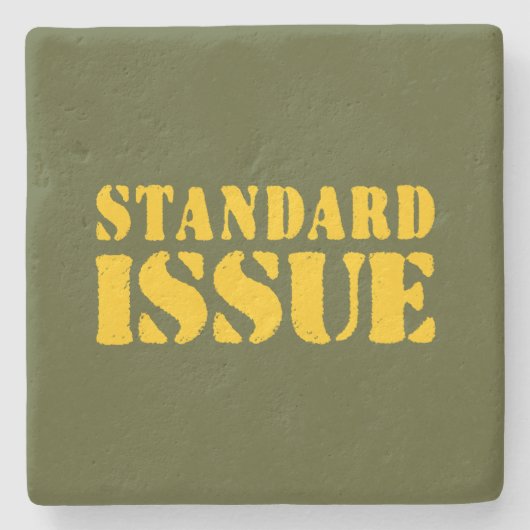 DESSOUS-DE-VERRE EN PIERRE QUESTION STANDARD (Devant)