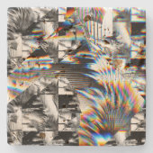 Dessous-de-verre En Pierre Rainbow Assault Stone Coaster (Devant)