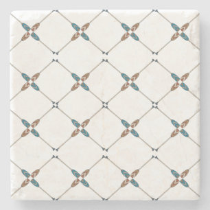 Dessous-de-verre En Pierre Rame de canoë Maison du lac Coasters