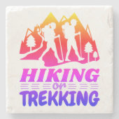 Dessous-de-verre En Pierre Randonnée ou trekking (Devant)