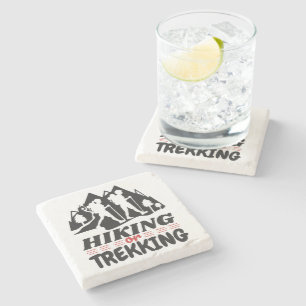 Dessous-de-verre En Pierre Randonnée ou trekking