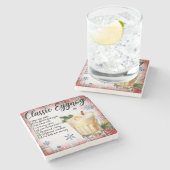 Dessous-de-verre En Pierre Recette classique Dessous de verre en marbre Eggno (Côté)