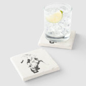 Dessous-de-verre En Pierre Réclamé le prix - Sketch de laboratoire (Côté)