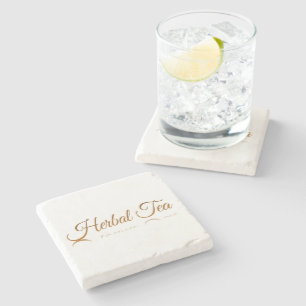 Dessous-de-verre En Pierre Réflexion de thé aux herbes