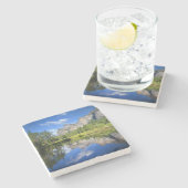 Dessous-de-verre En Pierre Réflexion de Yosemite (Côté)