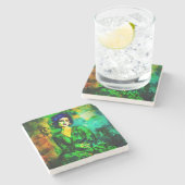 Dessous-de-verre En Pierre Réflexions profondes (Côté)