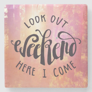 Dessous-de-verre En Pierre Regardez le week-end ici que je viens