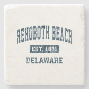 Dessous-de-verre En Pierre Rehoboth Beach Delaware DE Conception de Sport Vin