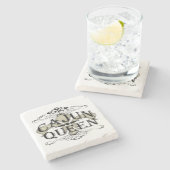 Dessous-de-verre En Pierre Reine de Cajun (Côté)