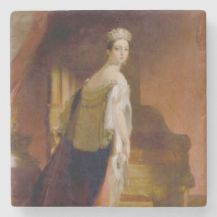 Dessous-de-verre En Pierre Reine Victoria (par Thomas Sully)