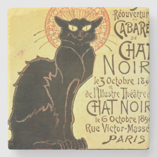 Dessous-de-verre En Pierre Réouverture du cabaret Noir de conversation, 1896
