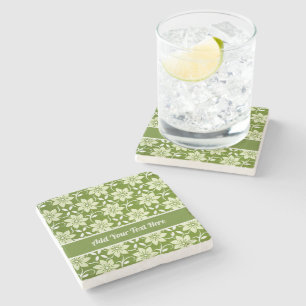 Dessous-de-verre En Pierre Répétition de Fleur de Olivier sur Mesure