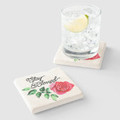 Dessous-de-verre En Pierre Restez béni (Côté)