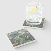 Dessous-de-verre En Pierre Réveillée par Ben Kimberly Pins (Côté)