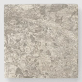 Dessous-de-verre En Pierre Richelieu, Saumur (Devant)