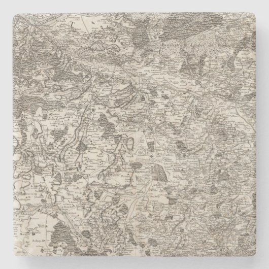 Dessous-de-verre En Pierre Richelieu, Saumur (Devant)