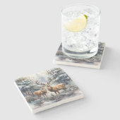 Dessous-de-verre En Pierre Rinder en Wonderland (Côté)