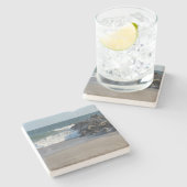 Dessous-de-verre En Pierre Rive (Côté)