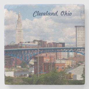 Dessous-de-verre En Pierre River View Cleveland