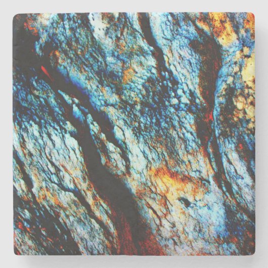 Dessous-de-verre En Pierre Roche de turquoise (Devant)