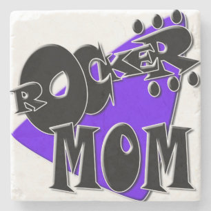 Dessous-de-verre En Pierre Rocker MOM !
