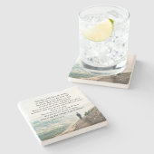 Dessous-de-verre En Pierre Romains 10:14-15 Alors comment ils l'appelleront (Côté)