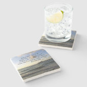 DESSOUS-DE-VERRE EN PIERRE ROMAINS 8:28 BIBLE (Côté)