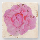 Dessous-de-verre En Pierre rose rose (Devant)