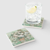 Dessous-de-verre En Pierre Roses de Vincent van Gogh |, 1890 (Côté)