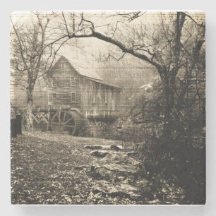 Dessous-de-verre En Pierre Roue vintage