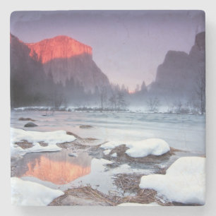 Dessous-de-verre En Pierre Rouge d'Omega