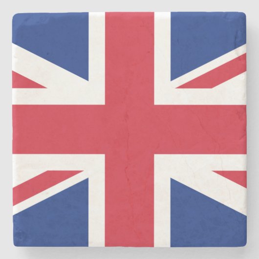 Dessous-de-verre En Pierre Royaume-Uni (British Flag) (Union Jack) (Royaume-U (Devant)