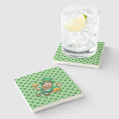 Dessous-de-verre En Pierre Saint Patrick (Côté)