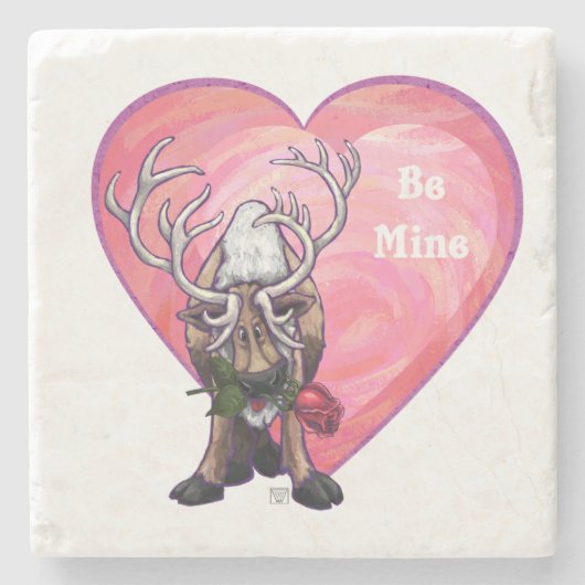 Dessous-de-verre En Pierre Saint Valentin (Devant)