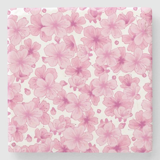 Dessous-de-verre En Pierre Sakura (Devant)