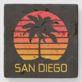 Dessous-de-verre En Pierre San Diego Californie  (Devant)