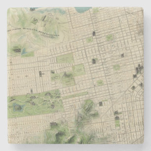 Dessous-de-verre En Pierre San Francisco