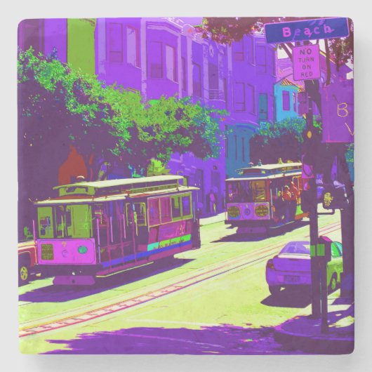 Dessous-de-verre En Pierre San Francisco 003 (Devant)