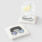 Dessous-de-verre En Pierre Sandlot pour toujours (Côté)