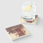 Dessous-de-verre En Pierre Santa Claus Arthur Rackham (Côté)