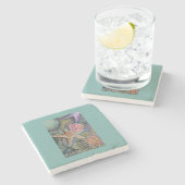 Dessous-de-verre En Pierre Scène de MassachusettsTidepool (Côté)