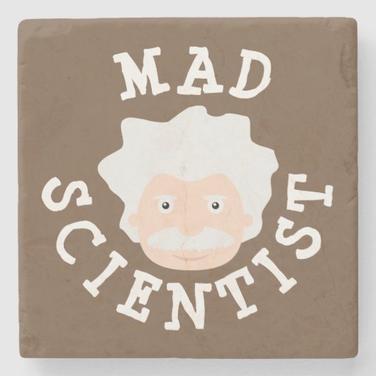 Dessous-de-verre En Pierre Scientifique Mad (Devant)