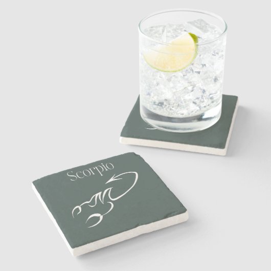 Dessous-de-verre En Pierre scorpio (Côté)