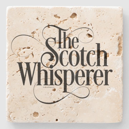 Dessous-de-verre En Pierre Scotch Whisperer (Devant)